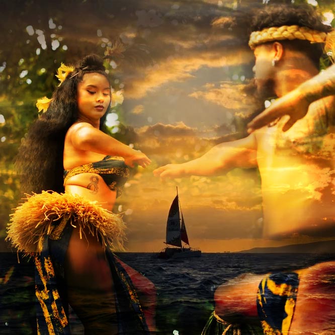 Ko Olina sunset sail and Kaula Luau evening experience